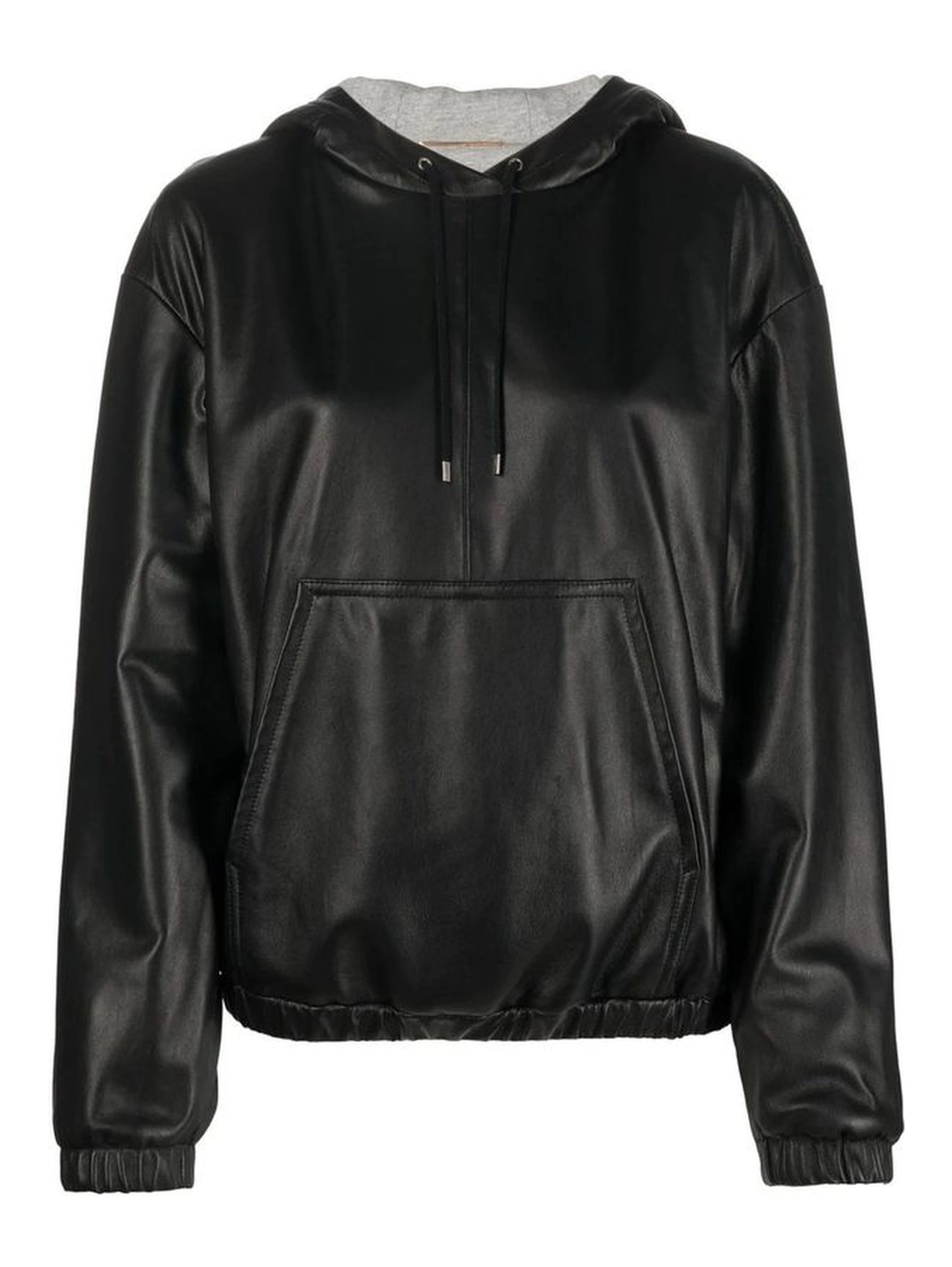 Black Leather Tank Tops