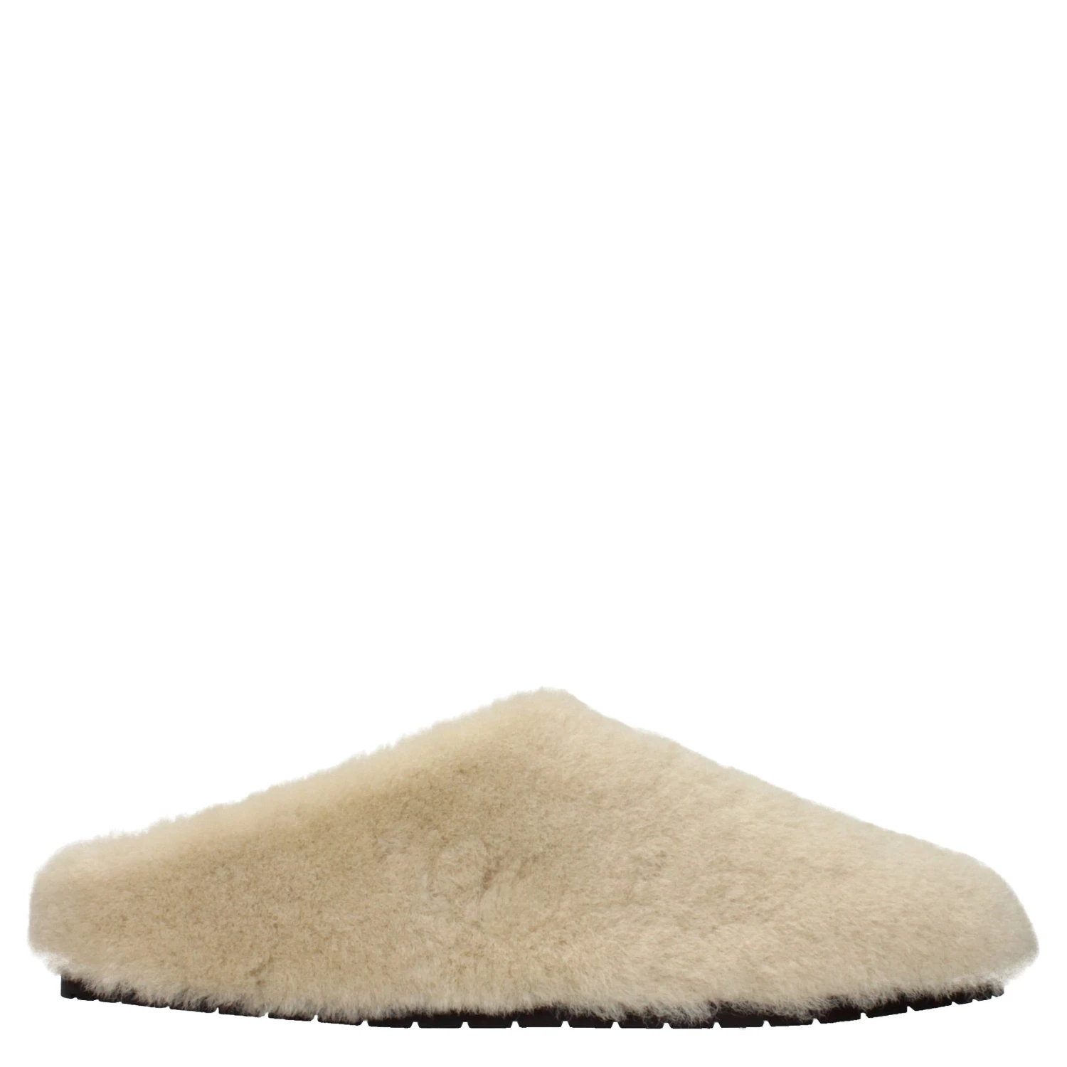 Beige Fur Slippers