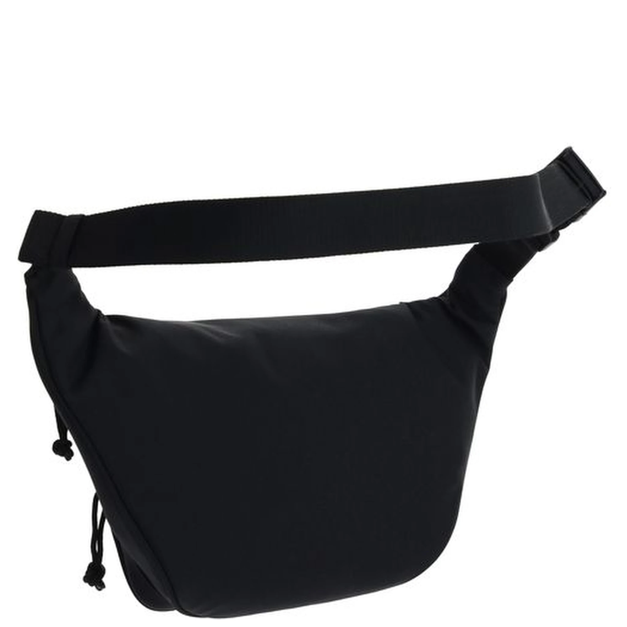 Black Polyester Clutch Bag