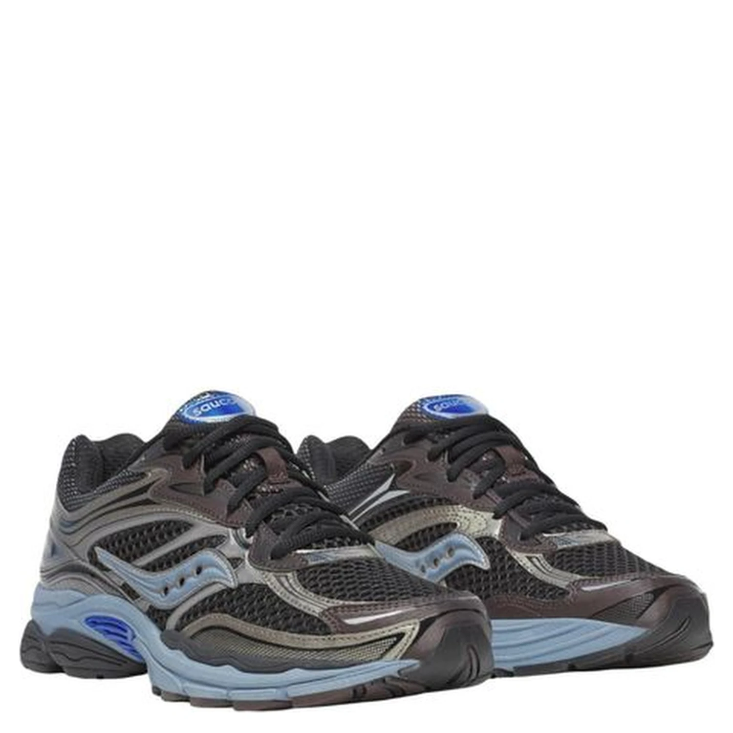 Black Synthetic Athletic Sneakers