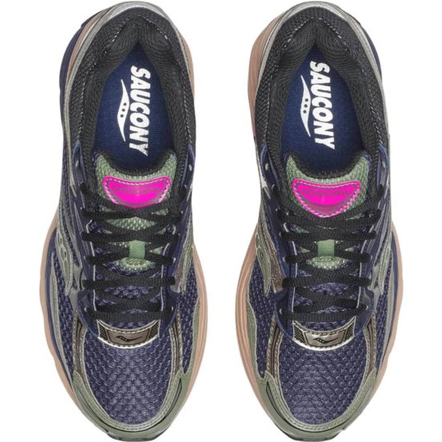 Blue Synthetic Athletic Sneakers