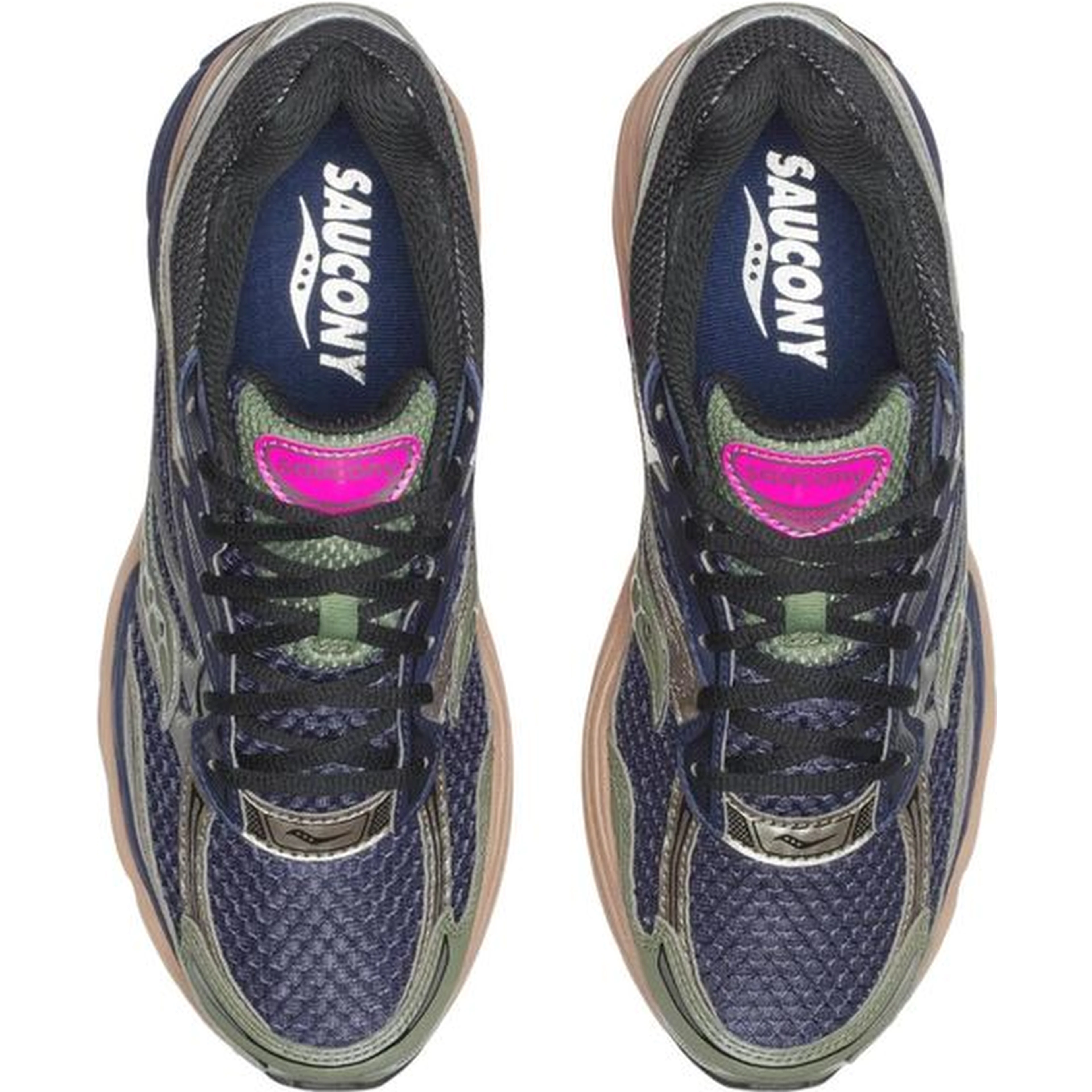 Blue Synthetic Athletic Sneakers
