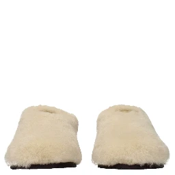 Beige Fur Slippers