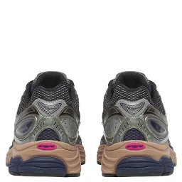 Blue Synthetic Athletic Sneakers