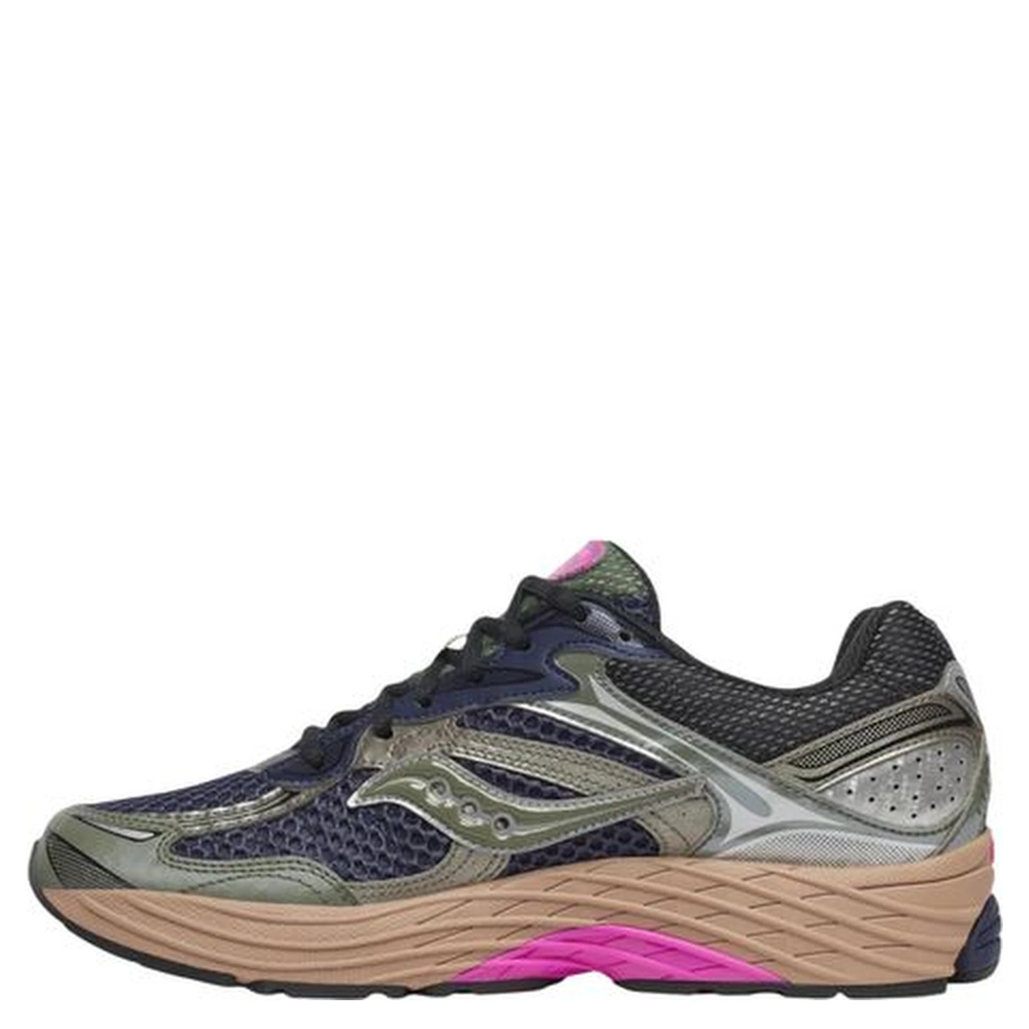 Blue Synthetic Athletic Sneakers