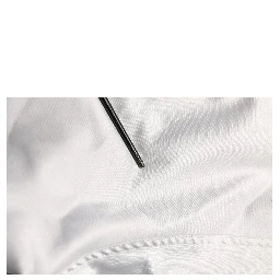 White DG Logo Polyester JerseyBomber Jacket