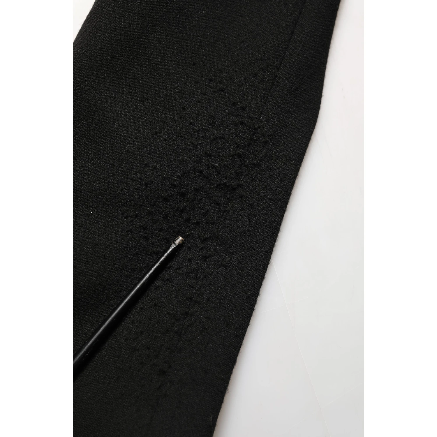 Black Logo Crest SingleBreasted Coat Blazer