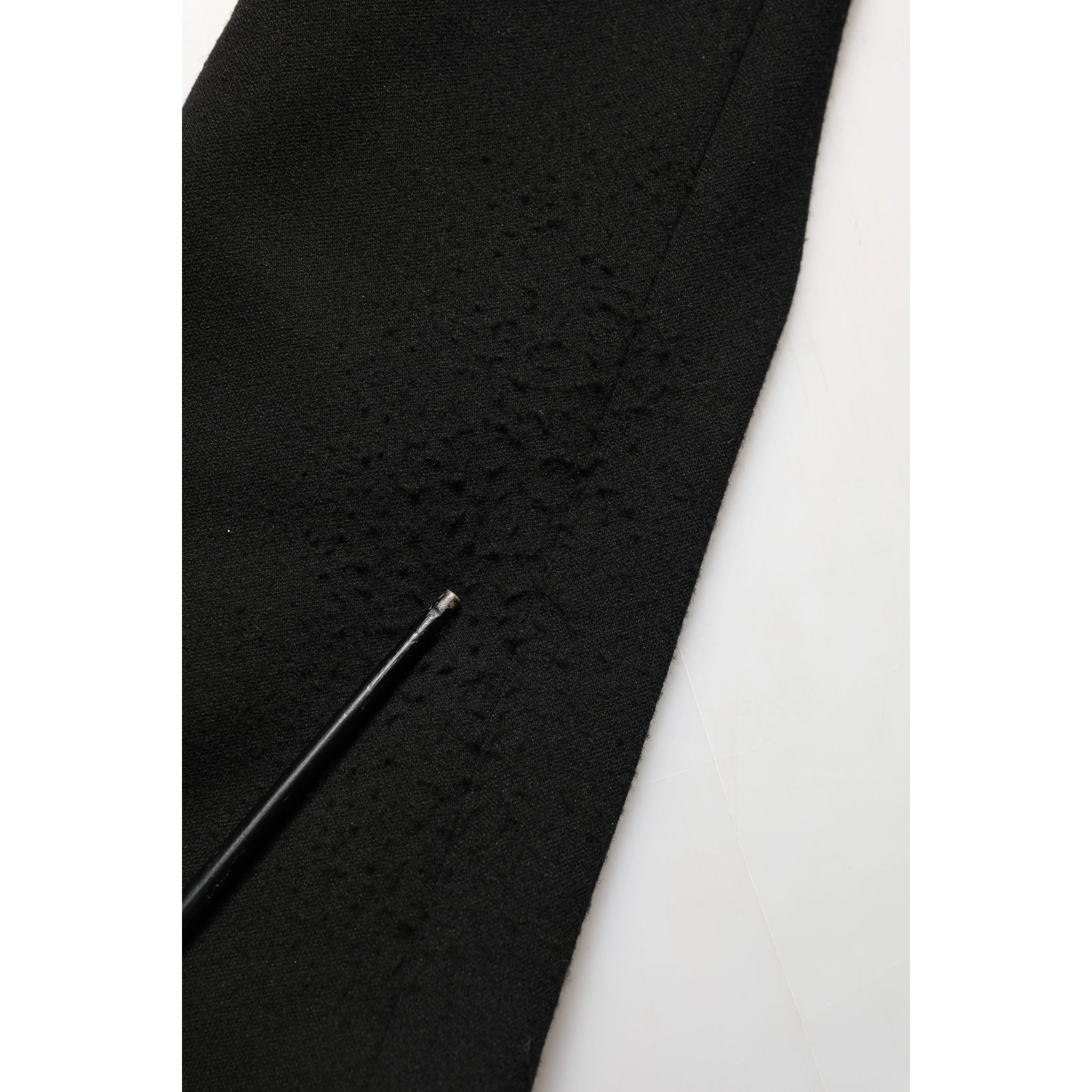 Black Logo Crest SingleBreasted Coat Blazer