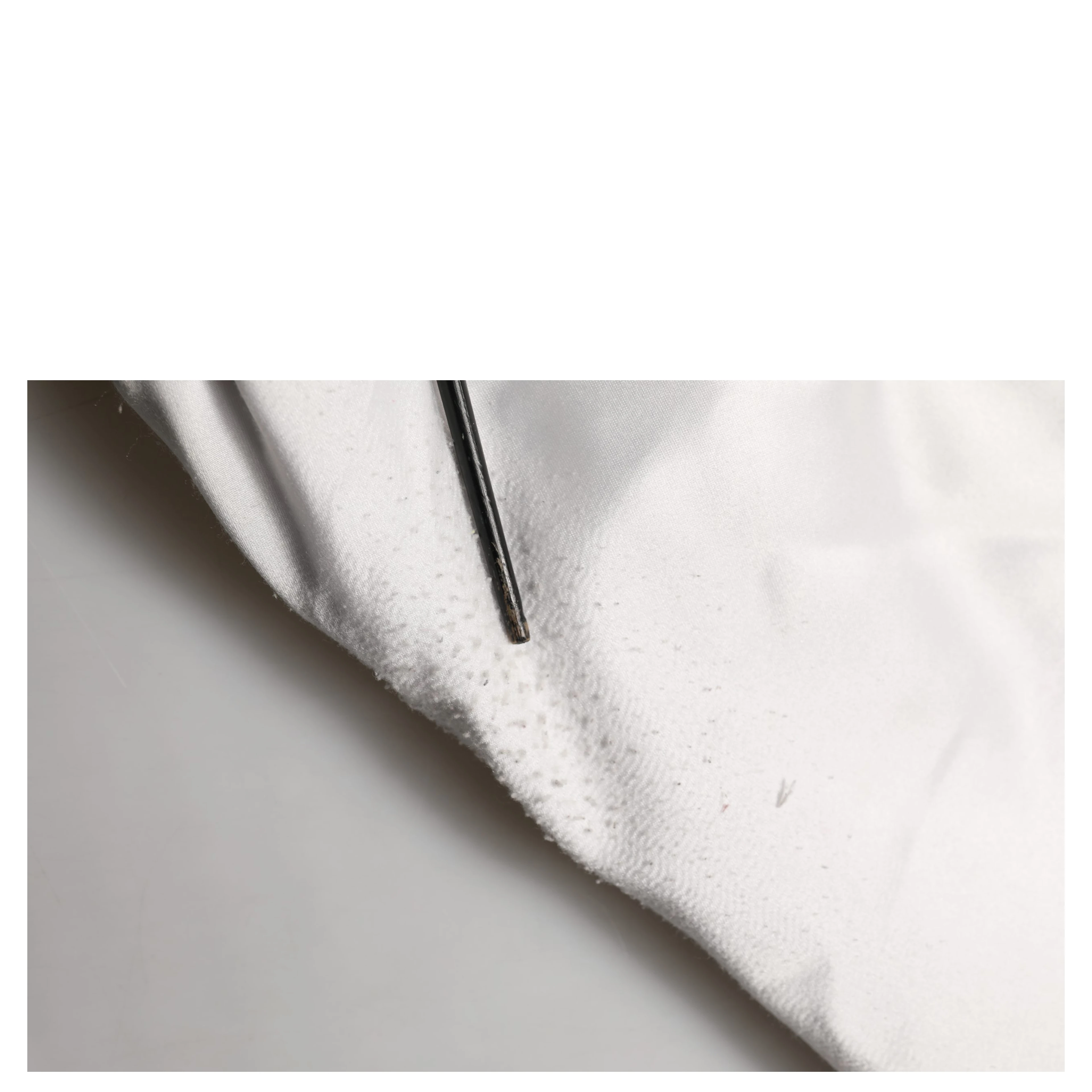 White DG Logo Polyester JerseyBomber Jacket