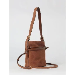 PINKO BUCKET BELT MINI SUEDE handbag
