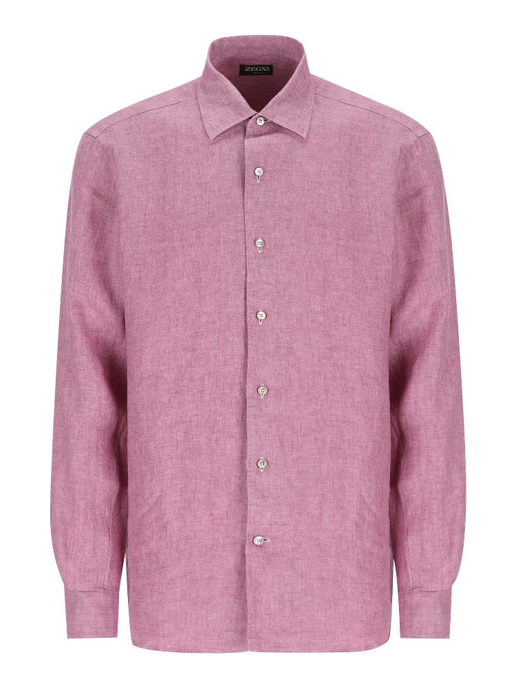 ZEGNA Shirts Pink