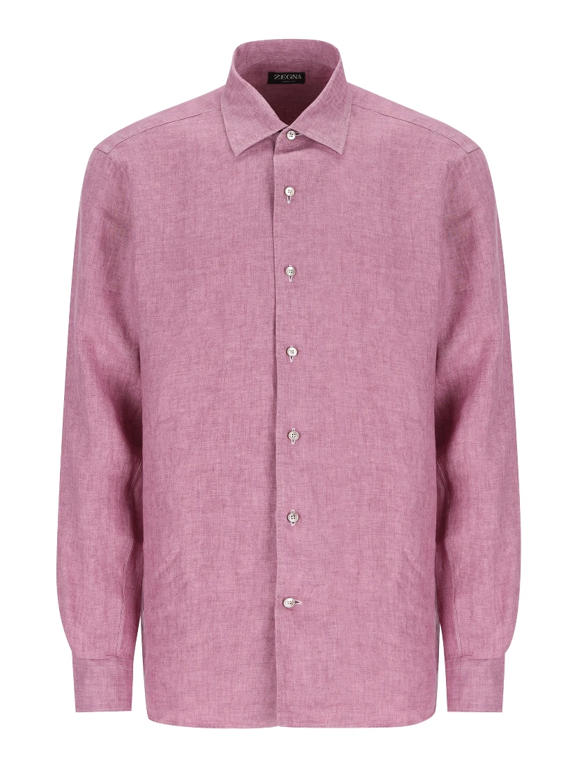 ZEGNA Shirts Pink