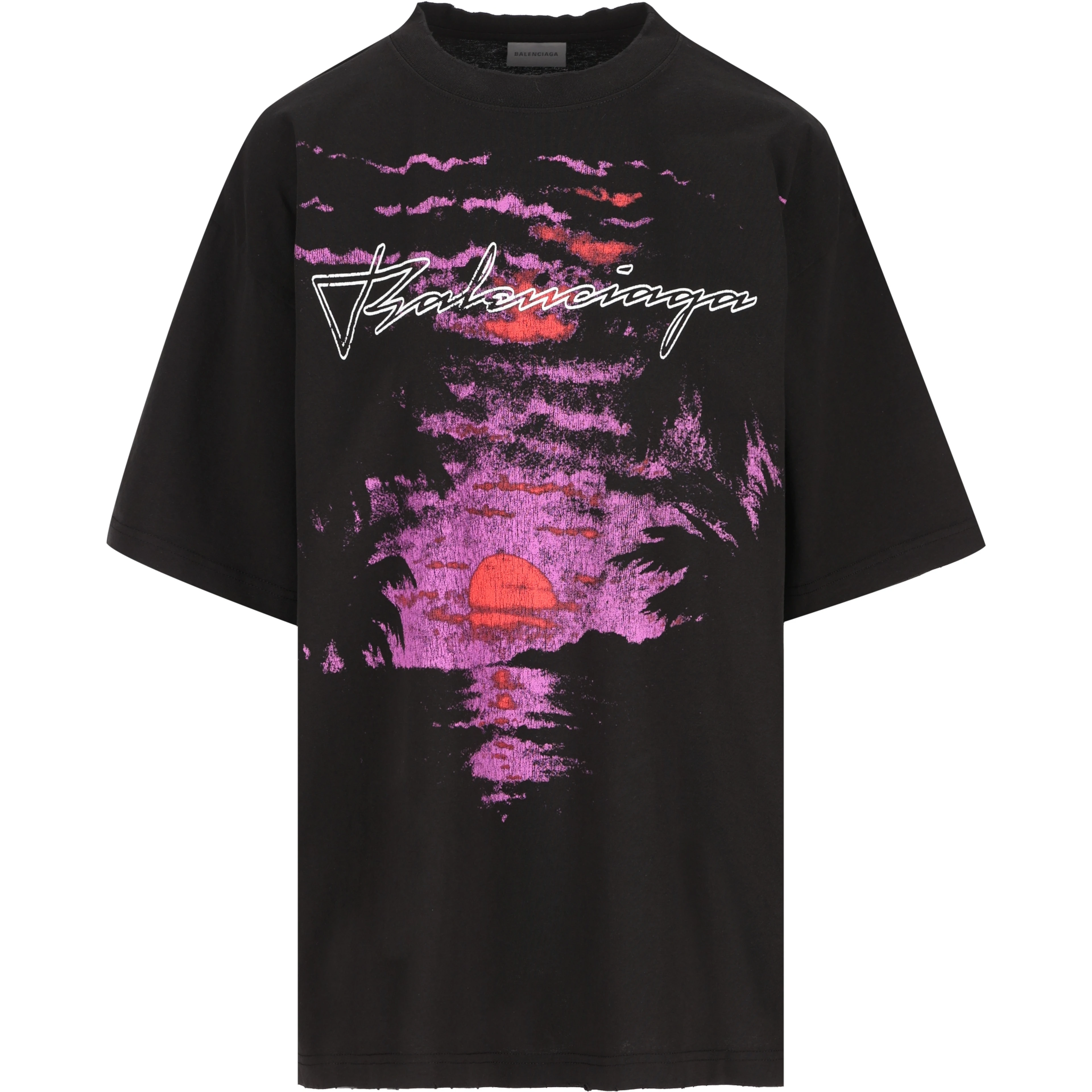 BALENCIAGA T-shirts and Polos Black
