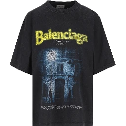 BALENCIAGA T-shirts and Polos Black
