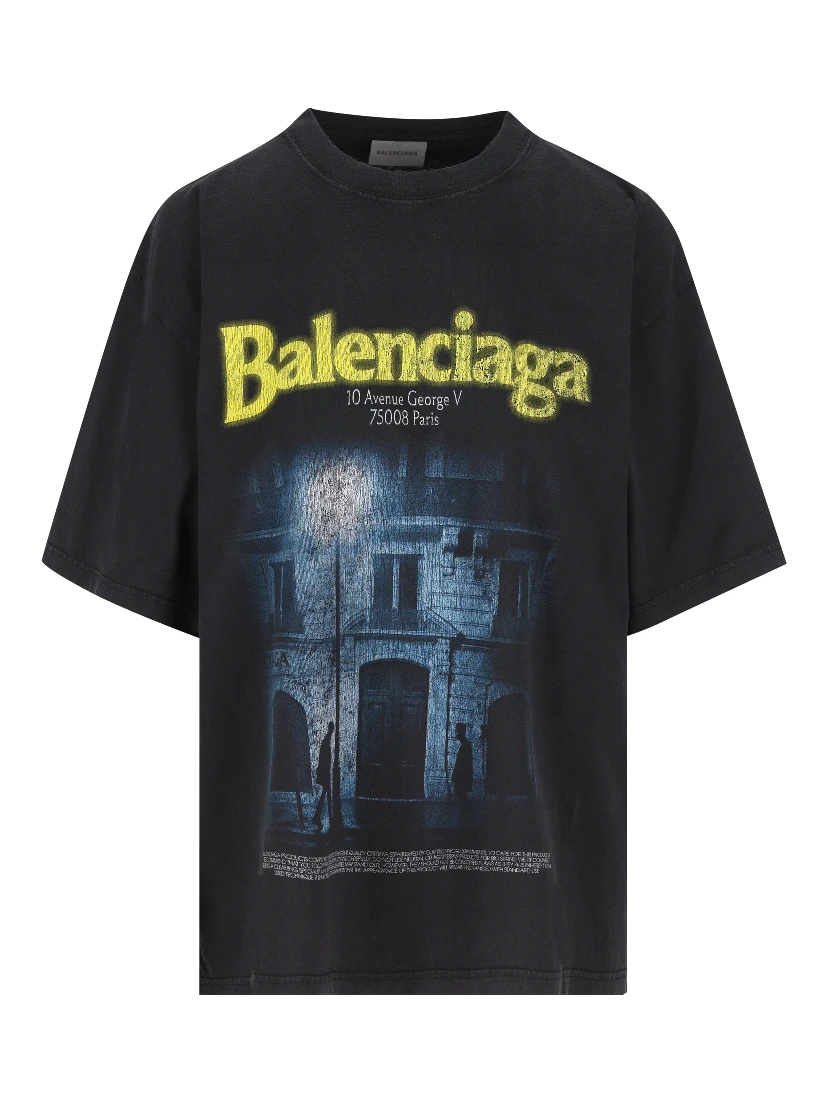 BALENCIAGA T-shirts and Polos Black