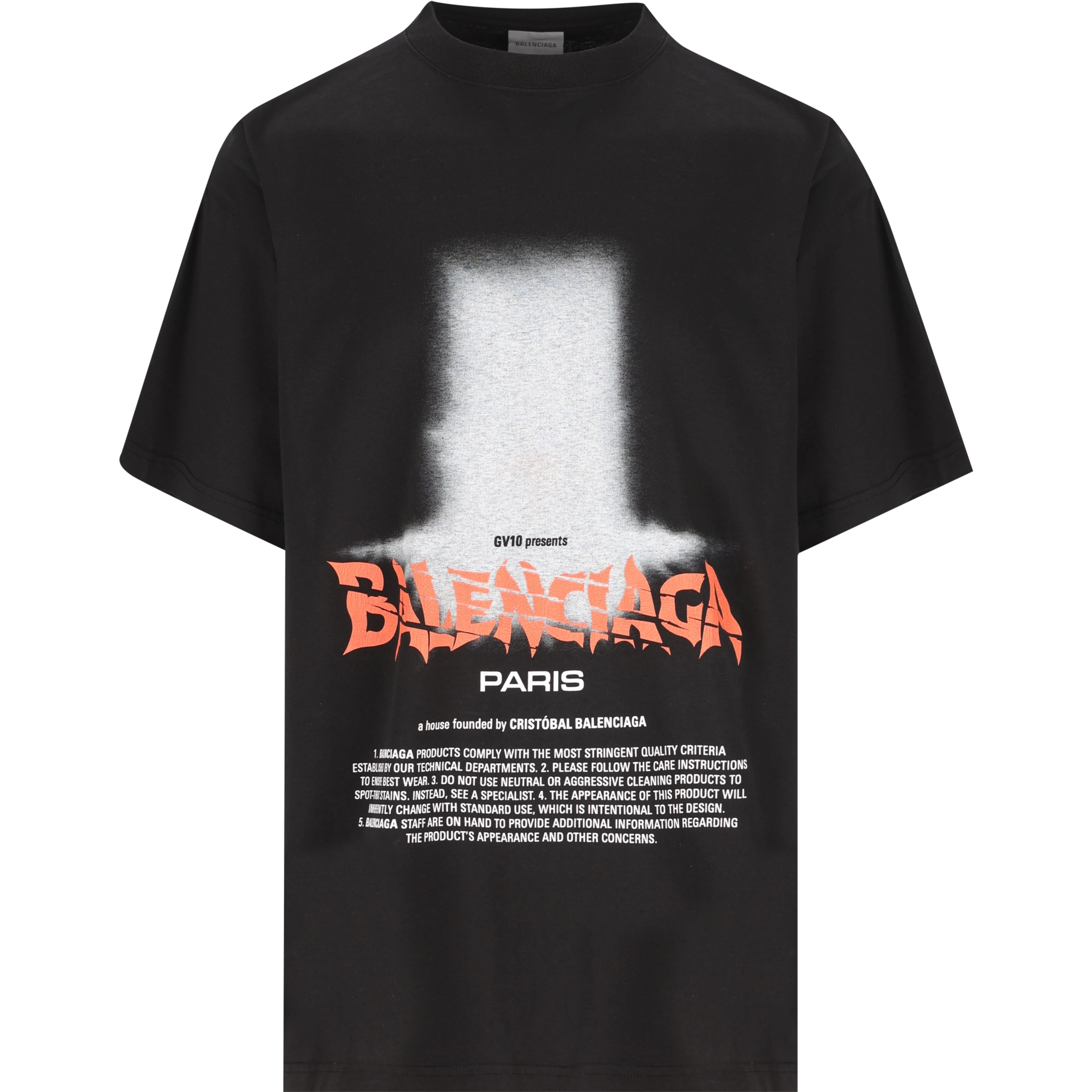 BALENCIAGA T-shirts and Polos Black