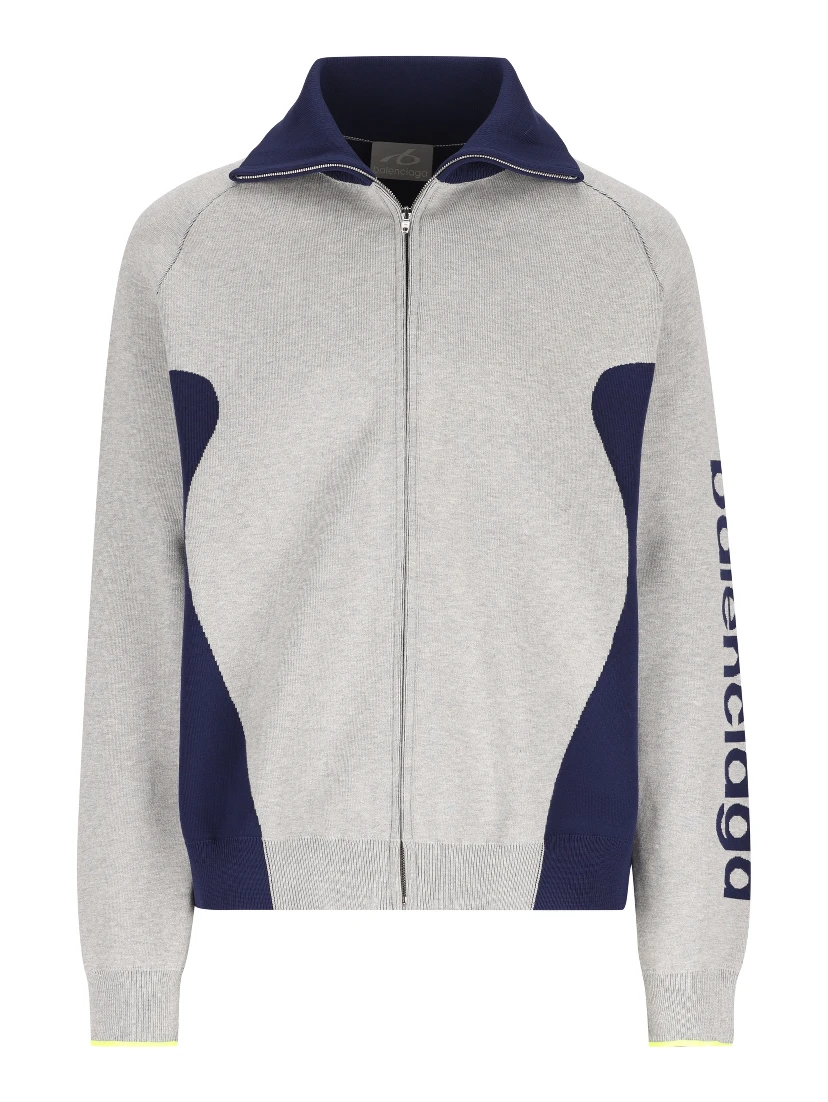 BALENCIAGA Jackets Grey/blue