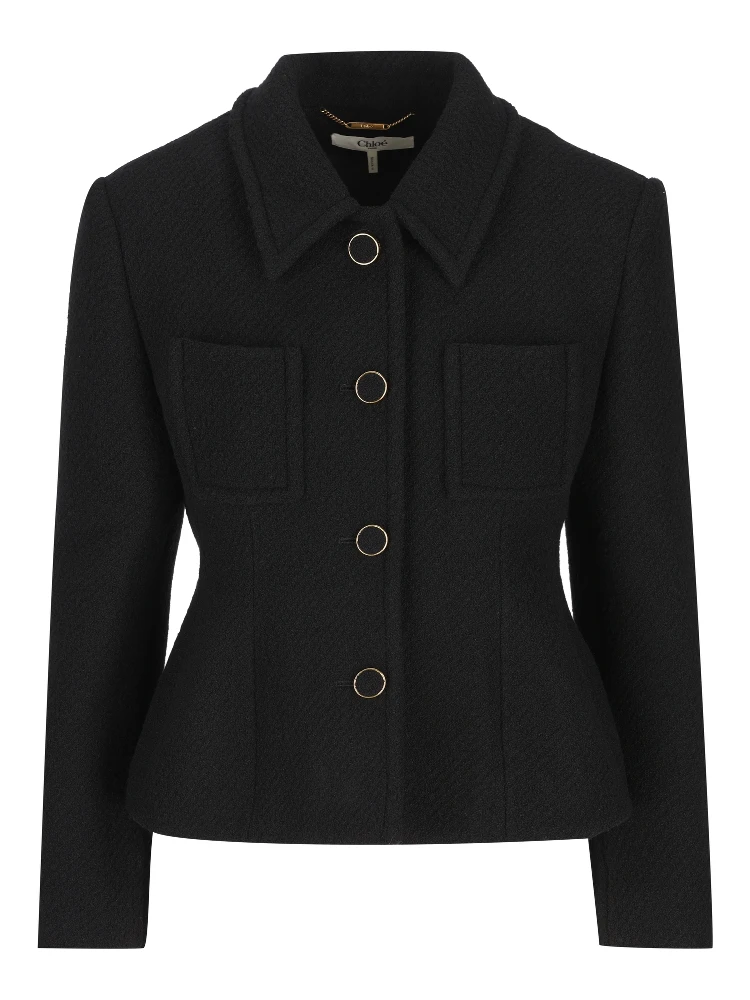 Chloè Jackets Black