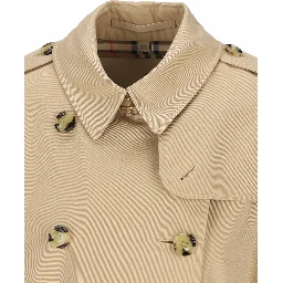 BURBERRY Coats Beige
