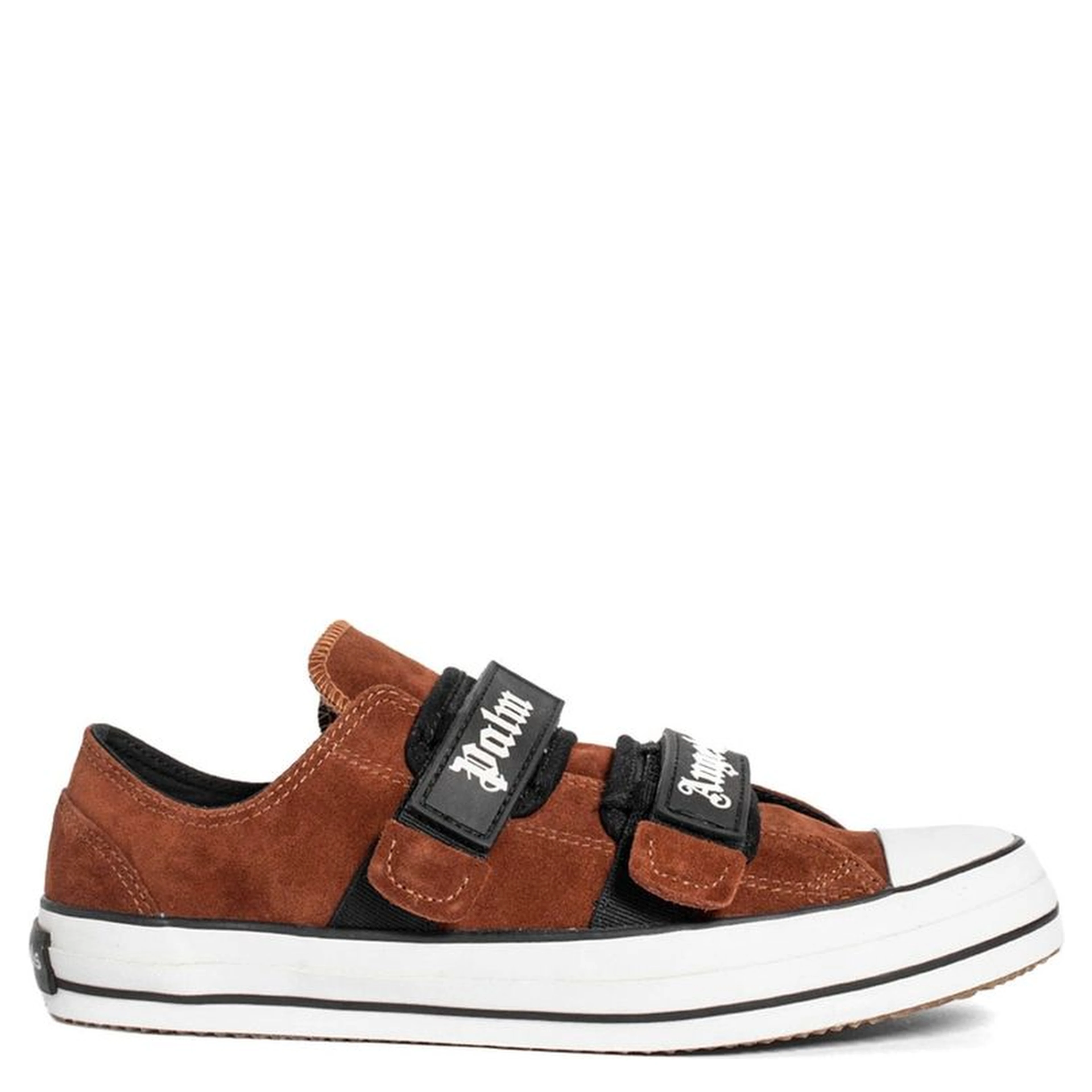 Brown Calfskin Low Top Sneakers