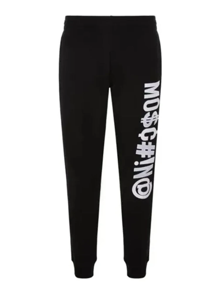Black Cotton Joggers (Workout Pants)