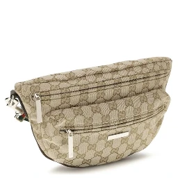 Beige Fabric Shoulder Bag