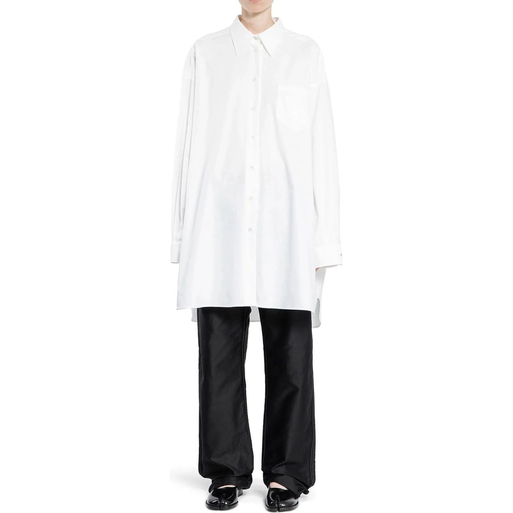 White Cotton Blouse