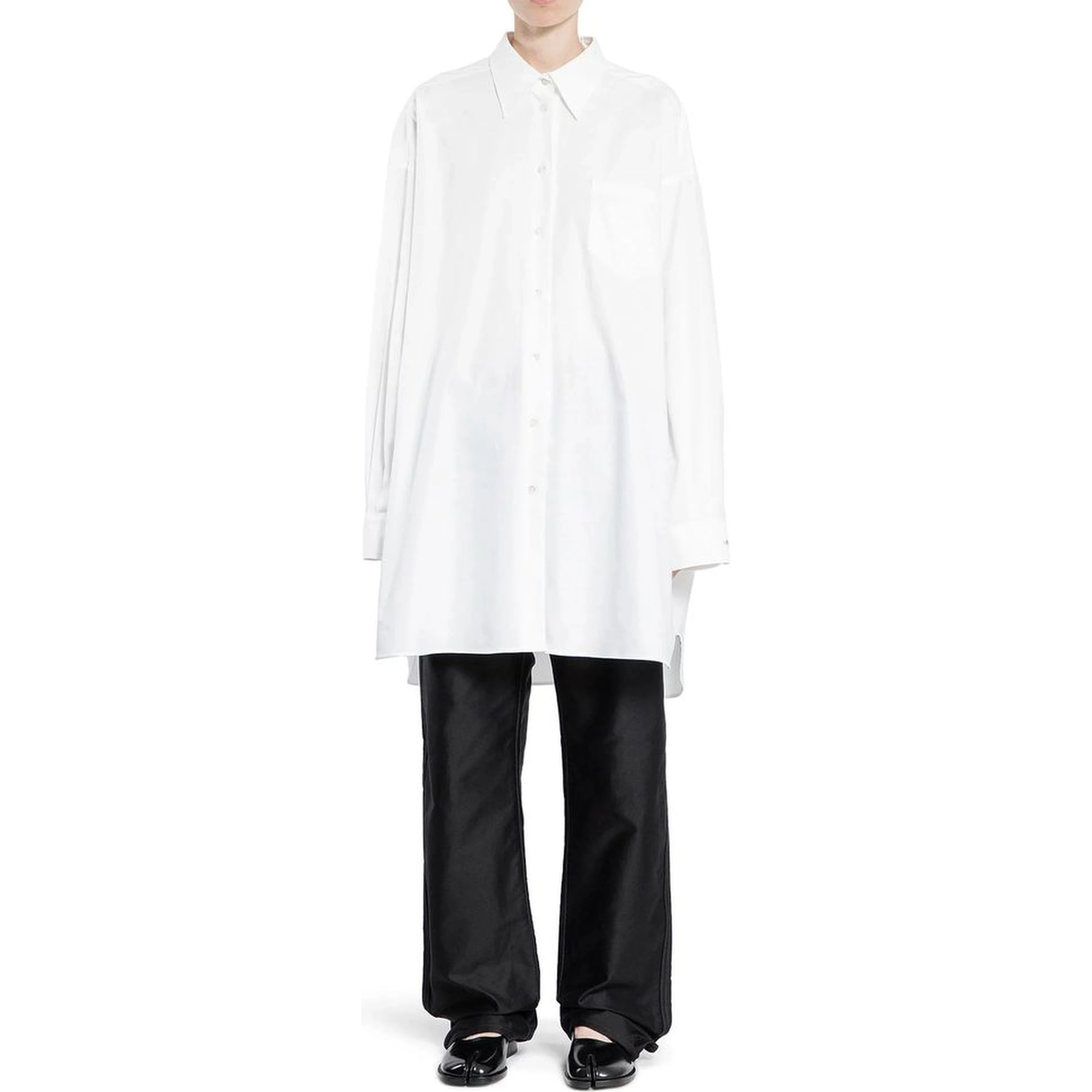 White Cotton Blouse