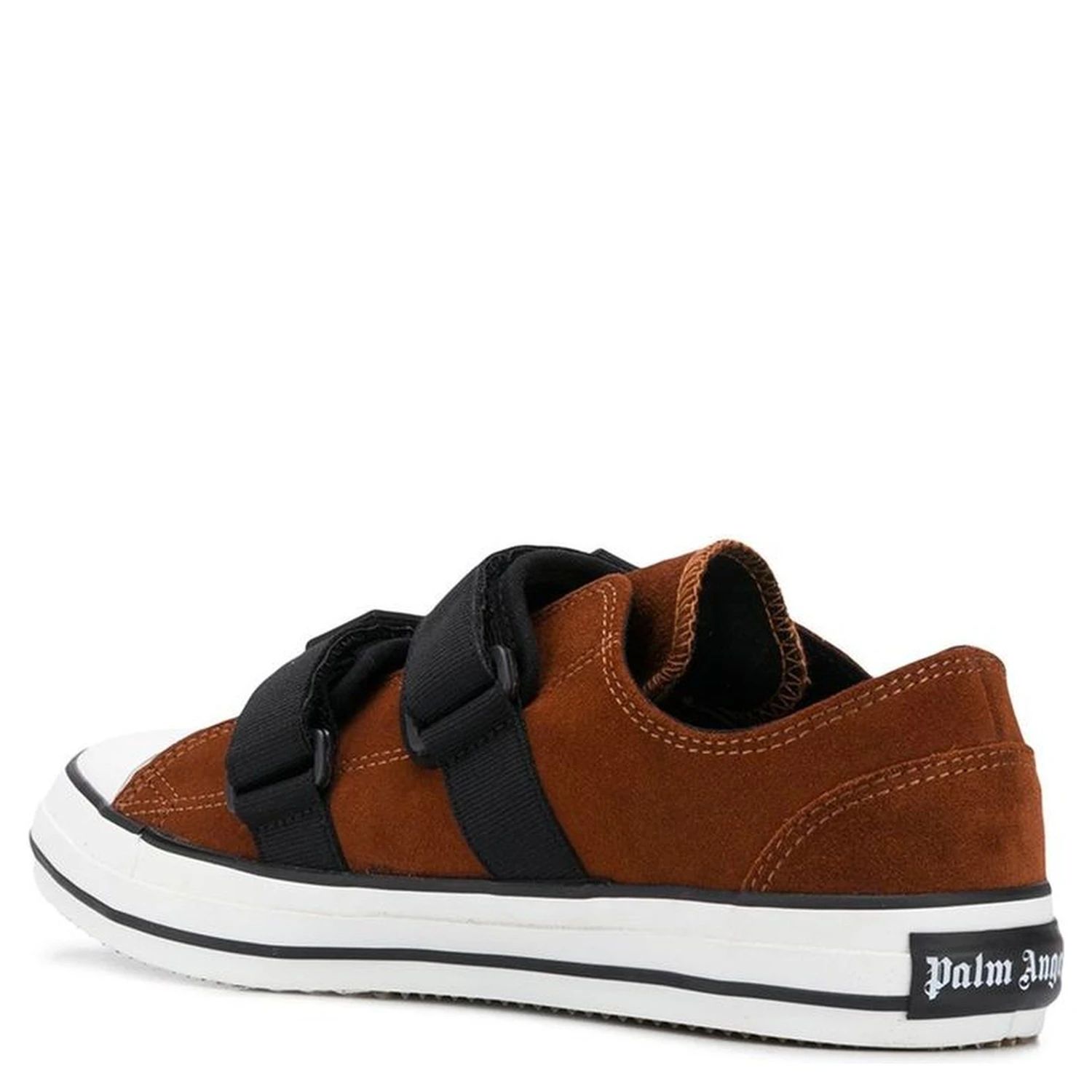 Brown Calfskin Low Top Sneakers