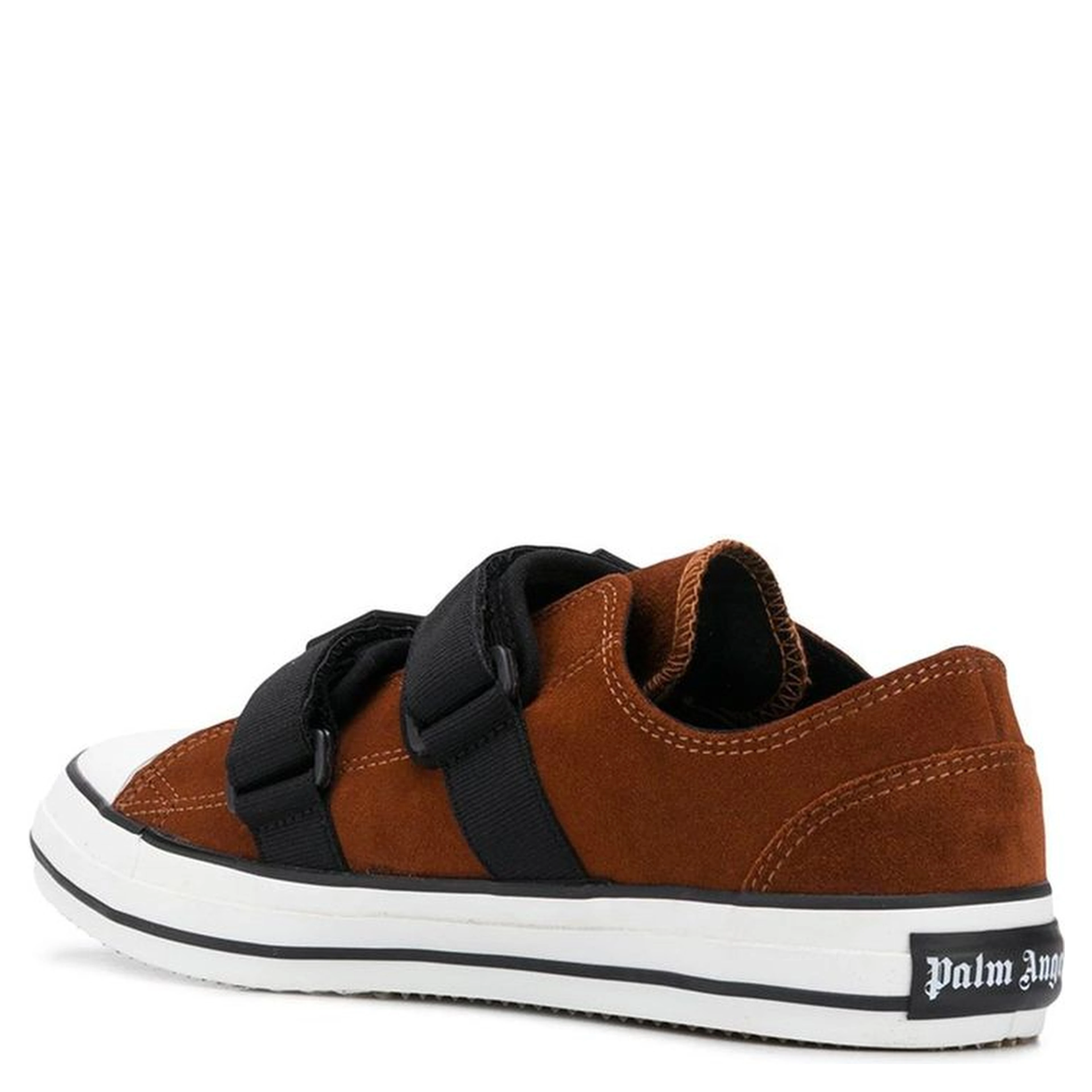 Brown Calfskin Low Top Sneakers