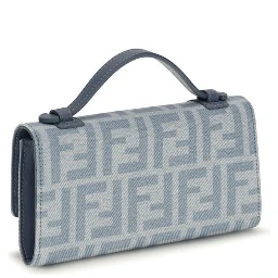 Blue Cotton Wallet
