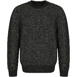 Black Cashmere Sweatshirt