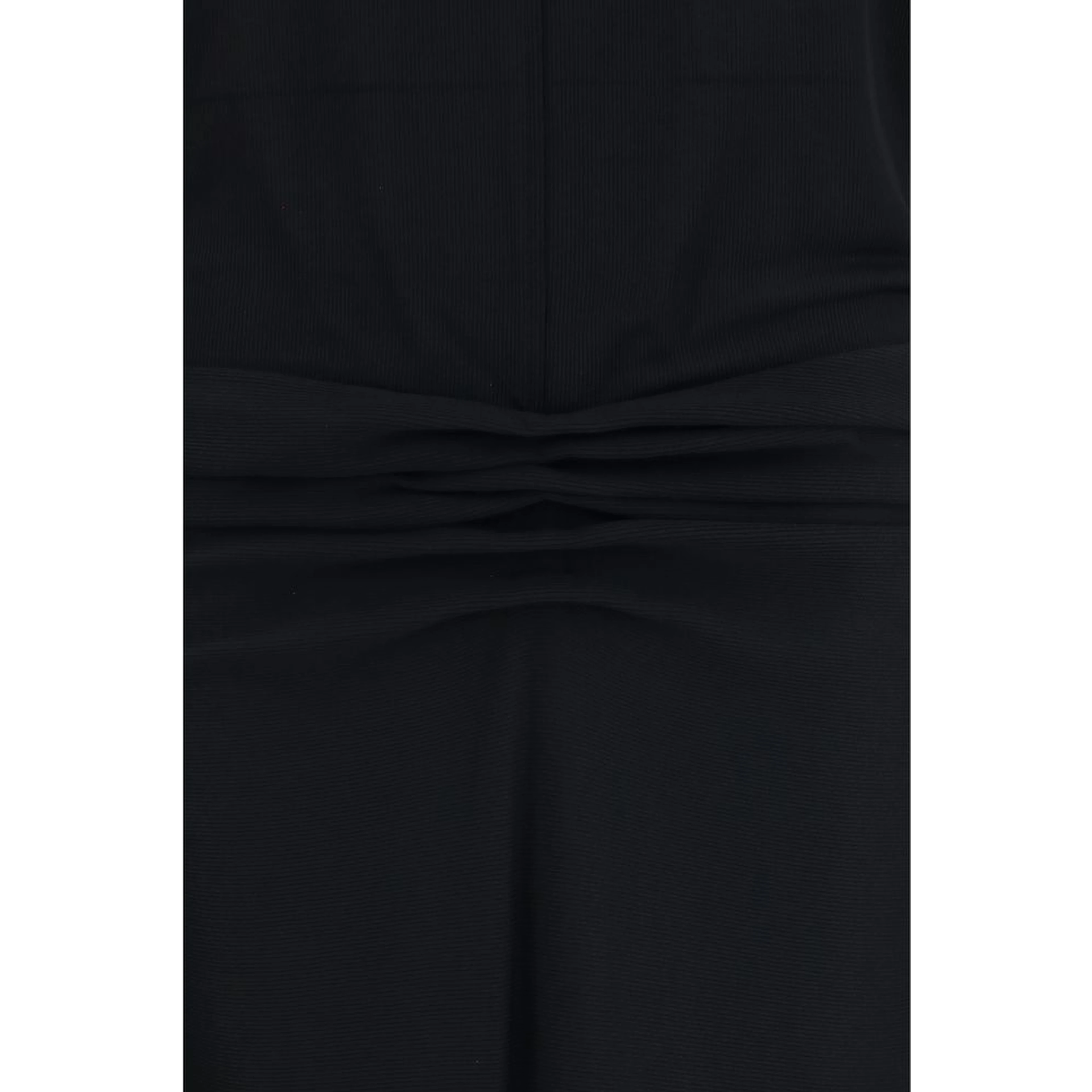 Black Viscose Casual Dress