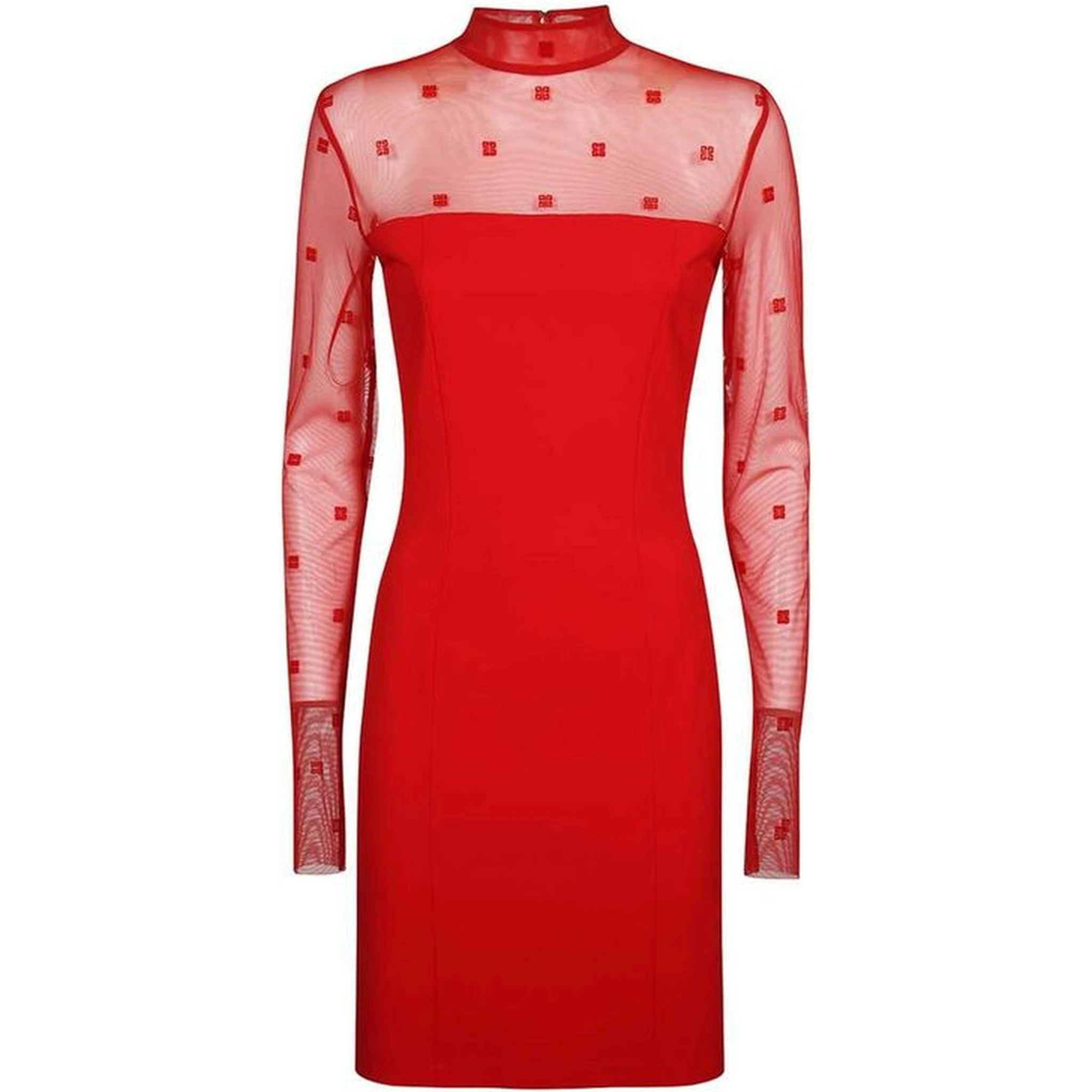 Multicolor Elastane Cocktail Dress