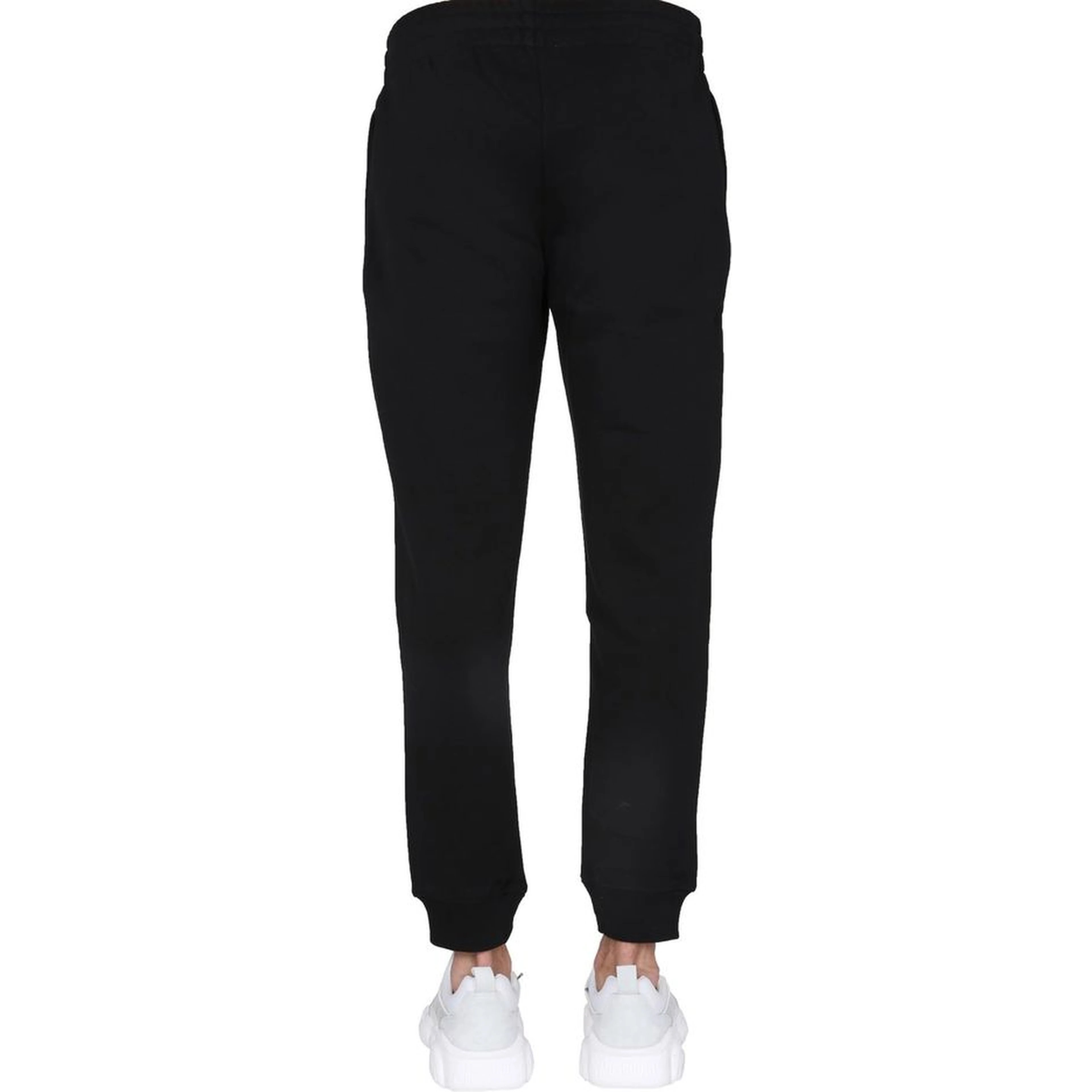Black Cotton Joggers (Workout Pants)