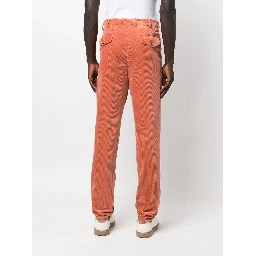 Orange Cotton Pants