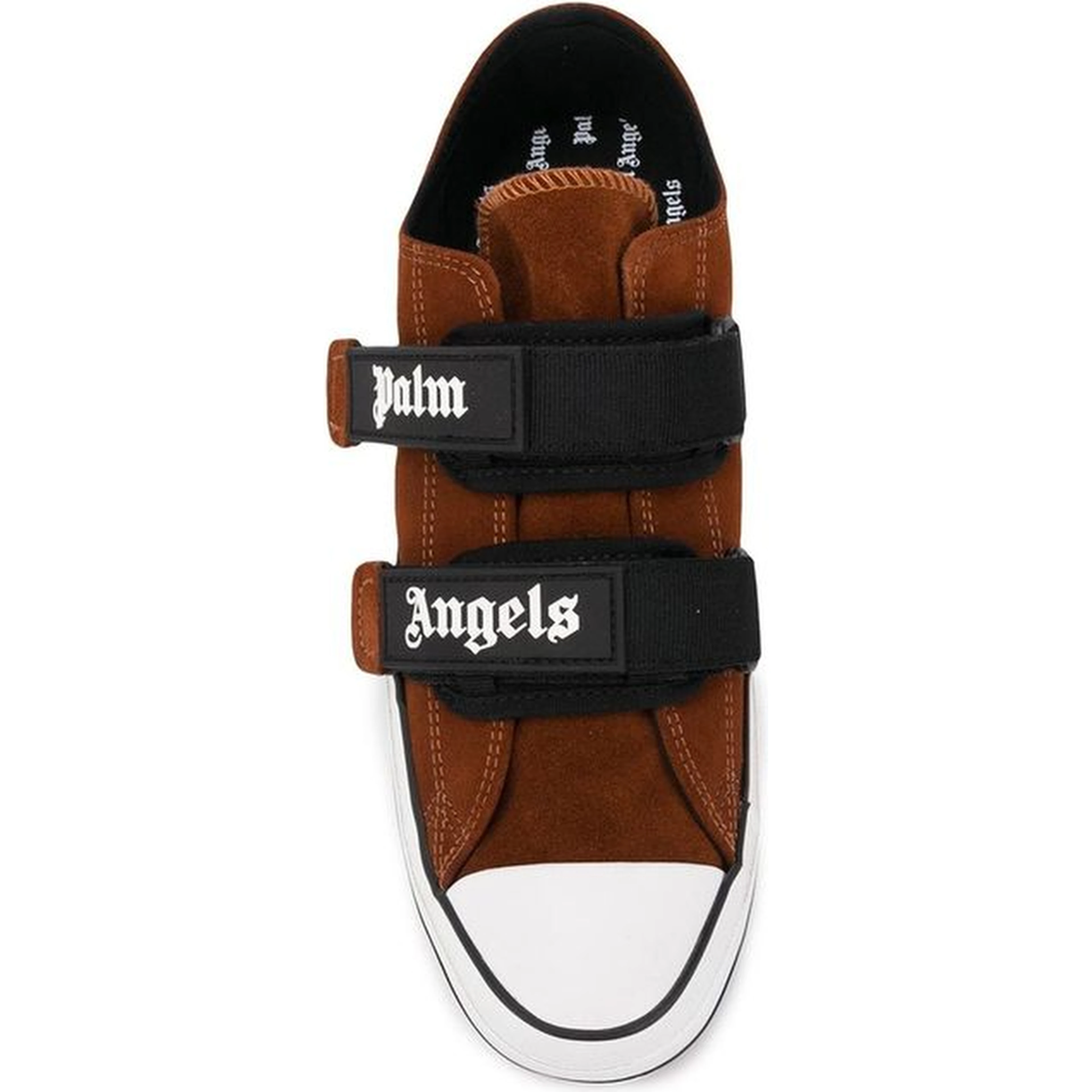 Brown Calfskin Low Top Sneakers
