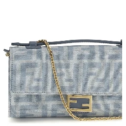 Blue Cotton Wallet