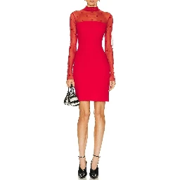 Multicolor Elastane Cocktail Dress