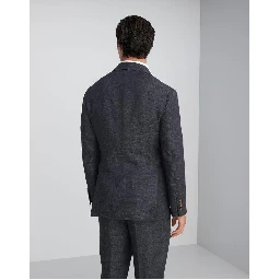 Black Linen Blazer