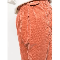 Orange Cotton Pants