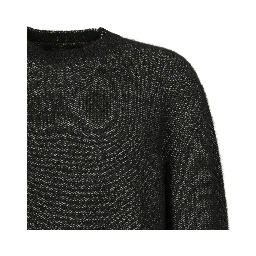 Black Cashmere Sweatshirt