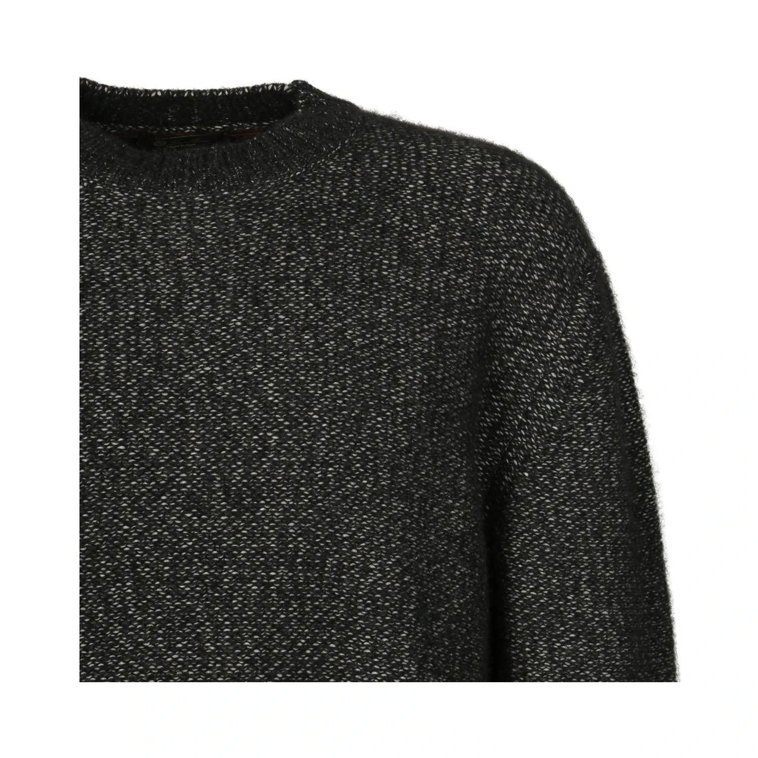 Black Cashmere Sweatshirt