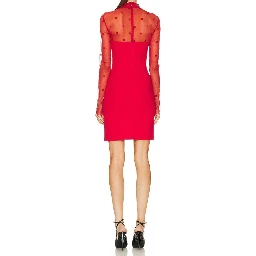 Multicolor Elastane Cocktail Dress