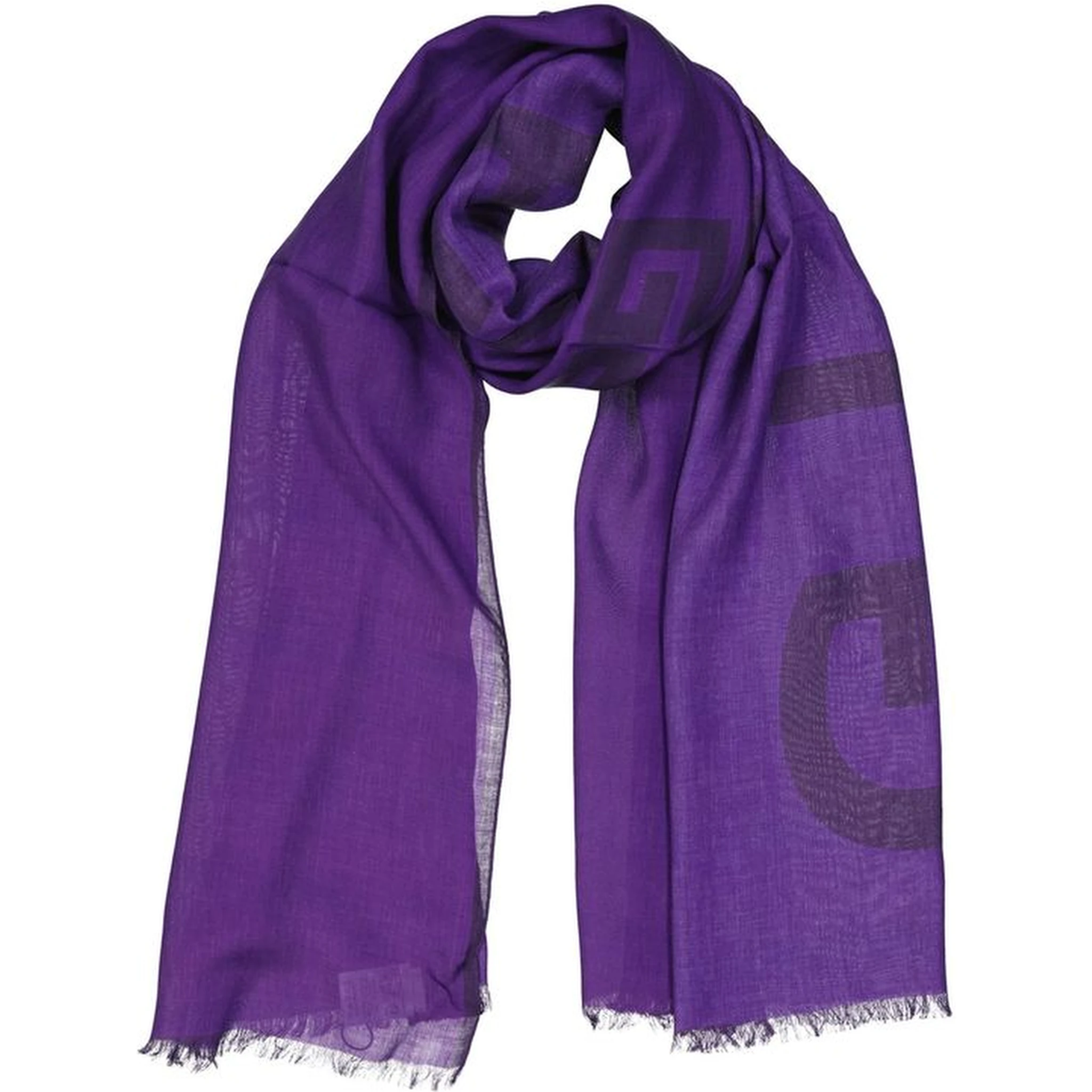 Purple Cashmere Scarf