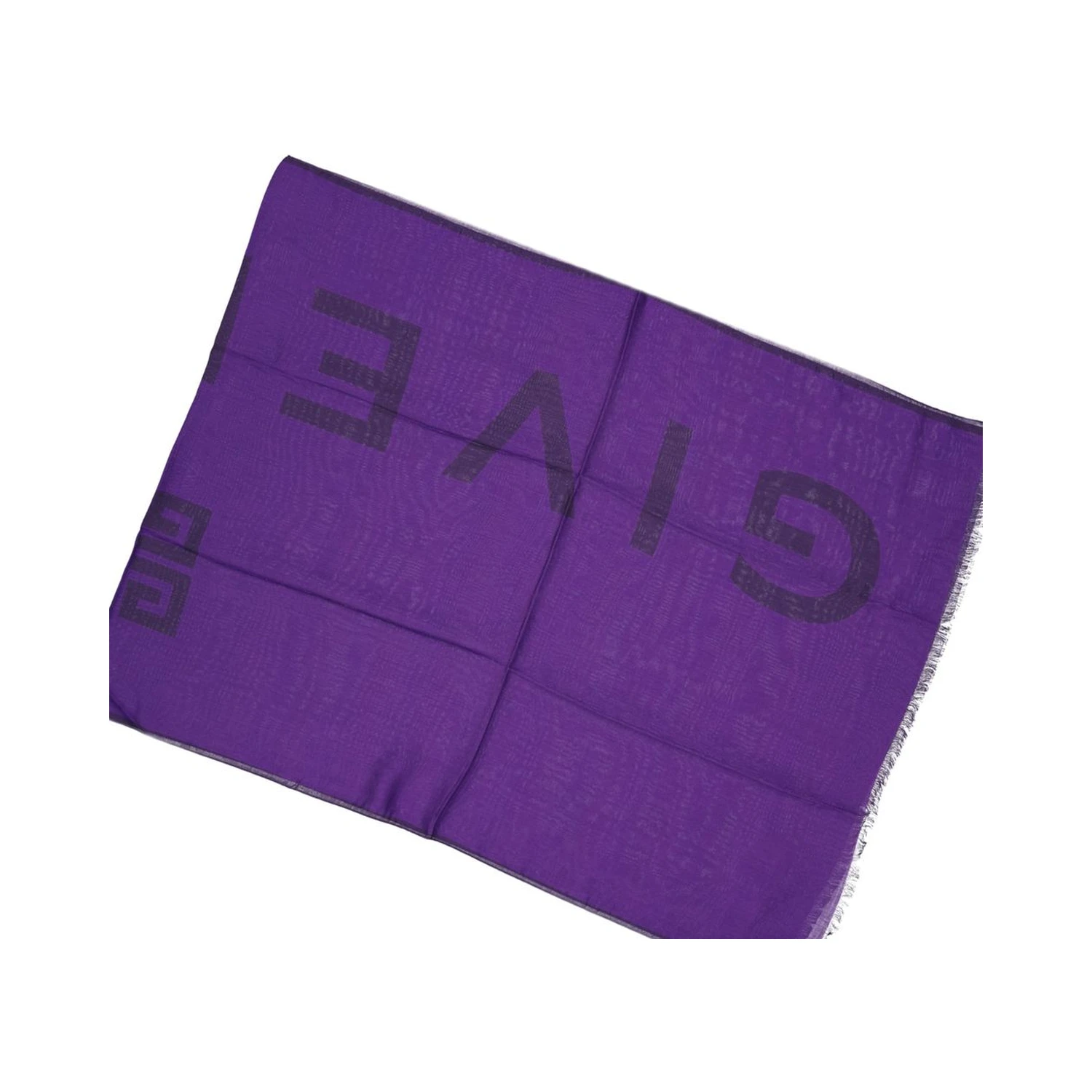 Purple Cashmere Scarf