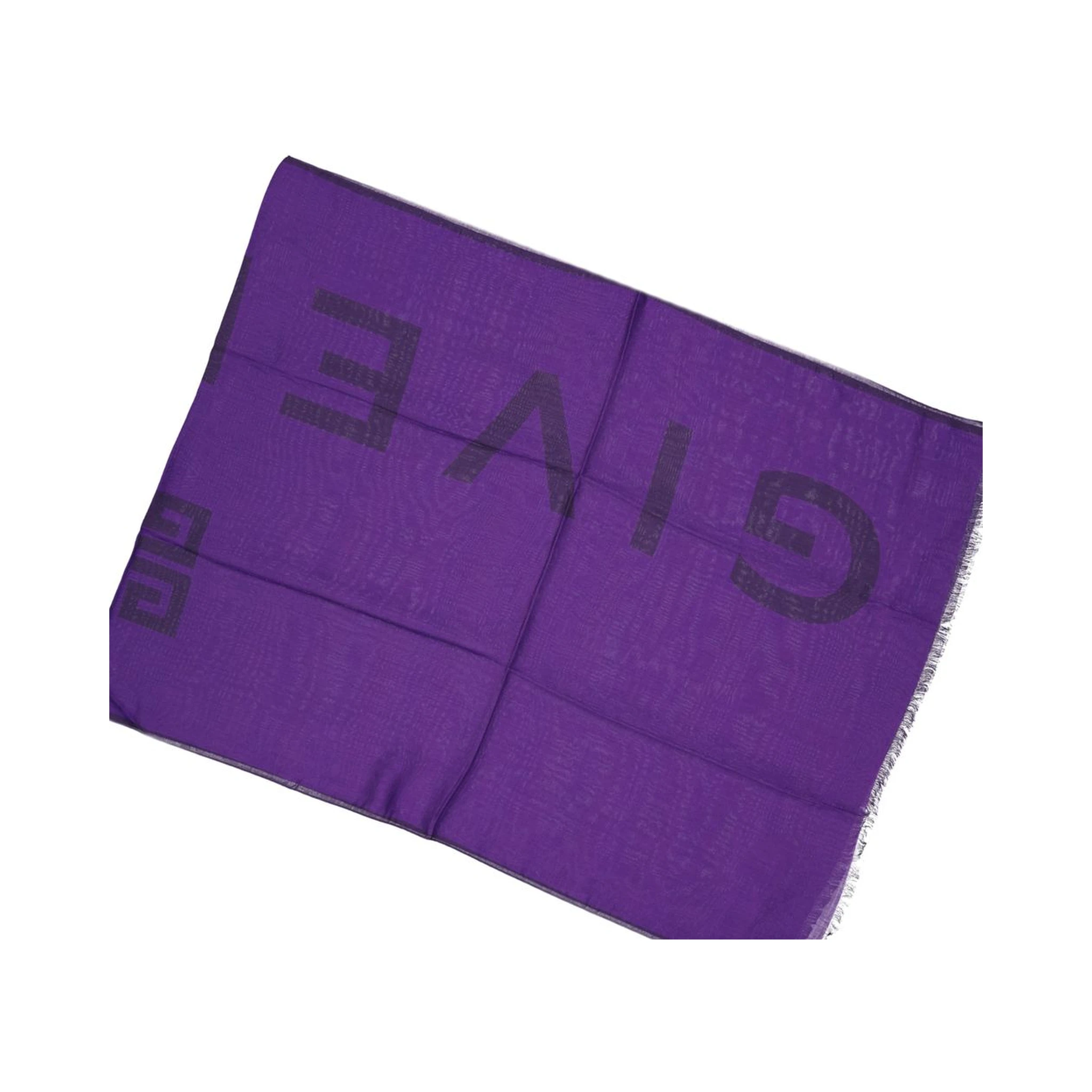 Purple Cashmere Scarf