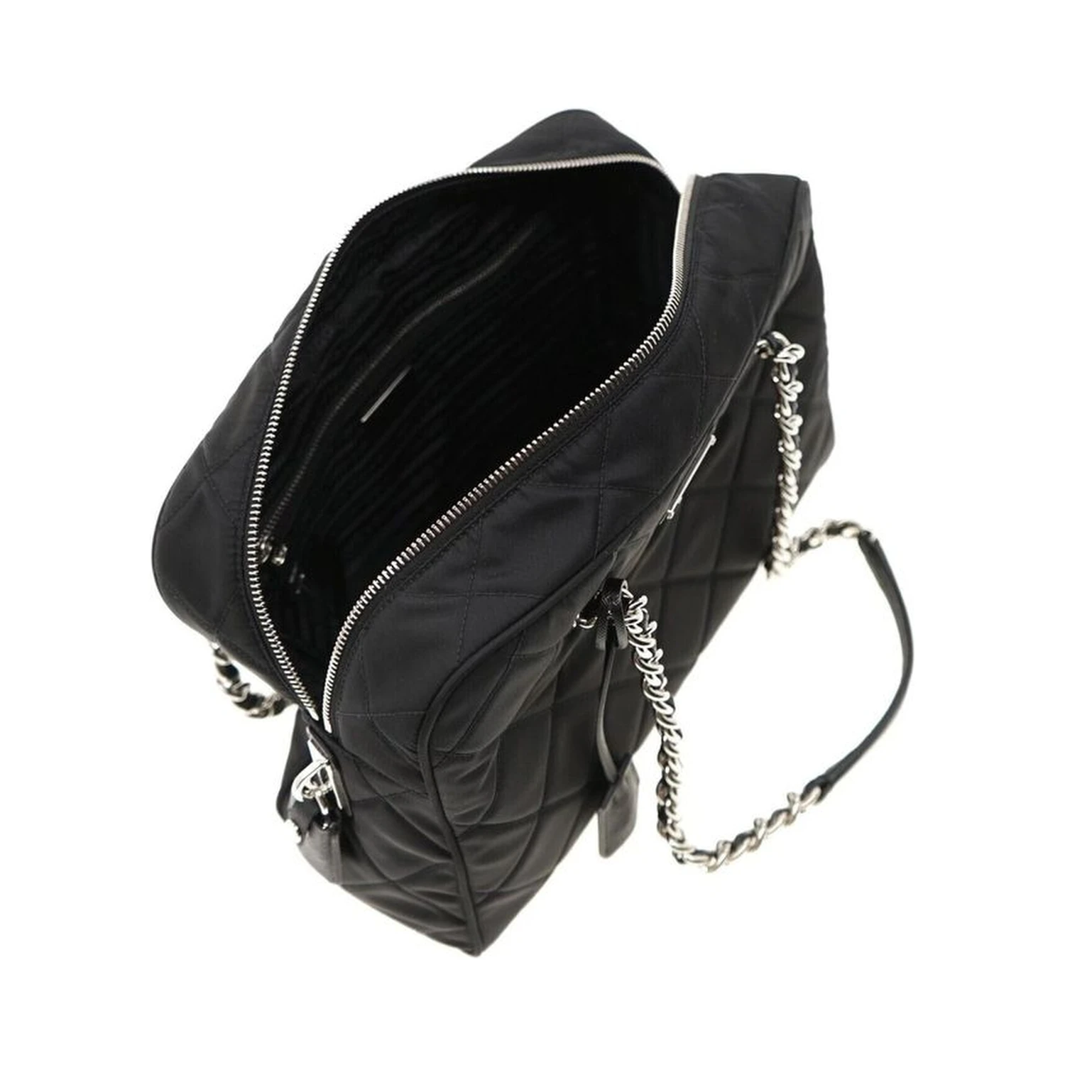 Black Nylon Shoulder Bag