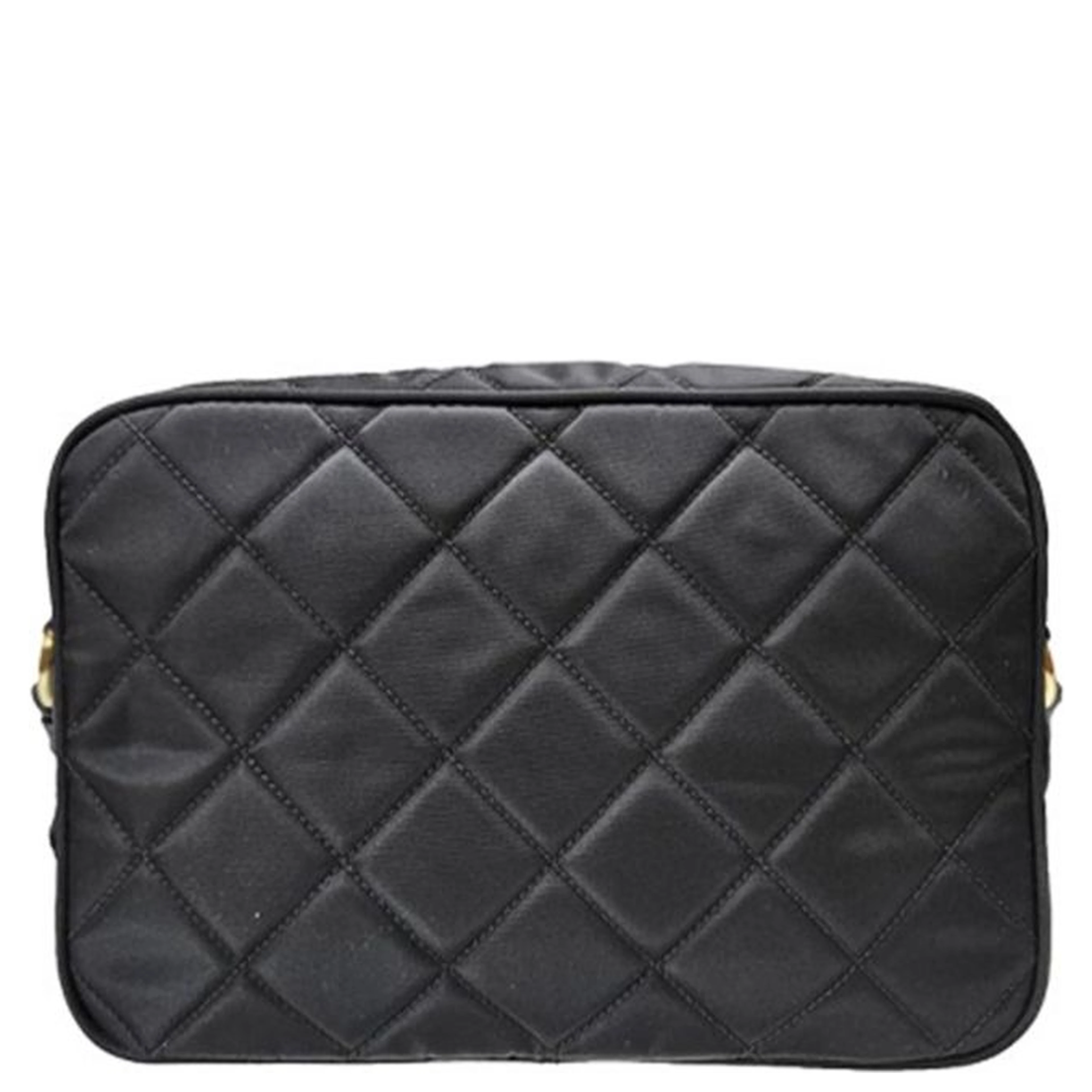 Black Nylon Shoulder Bag