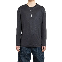Black Silk T-Shirt